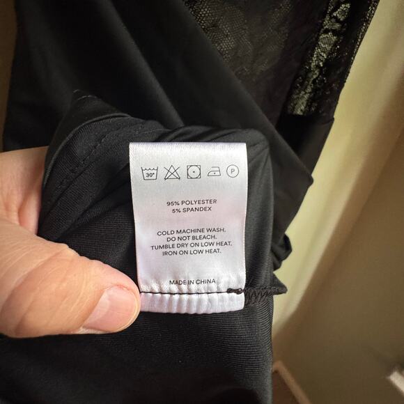 Peppermayo Black Strapless Maxi Dress - Picture 7 of 9